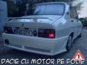 Dacie cu Motor pe Folie