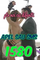 FANTEZII, FETISH, GAY, BI, SWING,cuckold STAPANE, SCLAVE, TRANSEXUALI, TRAVESTITI,LESBY,etc... doar la 158O! Apel sau sms! (1,5eur/min/sms+tva)
Exclusiv adultilor!
