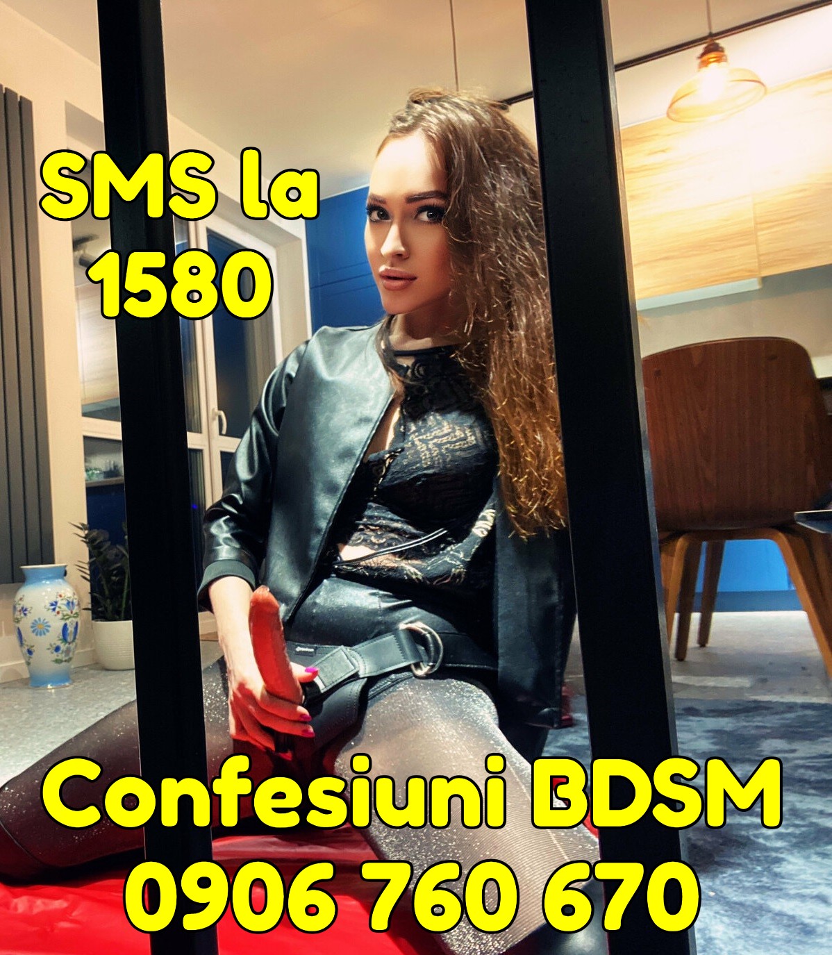 Bucuresti Toata Tara - Escorta Sexy - Suntem doua stapane sexy, recrutam sclav sa-l folosim si supunem perversiunilor noastre, limita este acolo cat te tine! Ptr fetishuri si orice fantezie BDSM cat si altele; avem si bull dotat daca vrei sa incerci cuckold sau alte jocuri in grup! Contact la telef 0906-760-888 sau si prin sms la nr 1580 (trimite textul DOUA STAPANE) ca sa discuti cu una din noi sau ambele, doar sa fii major! Tarif 1, 9 eur/min si 1, 5 eur/sms, fara tva.  NON-STOP si ptr incepatori sau curiosi!