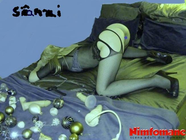 Bucuresti - Escorta Sexy - Sunt o fetita sexy, obraznica si rea si te astept la mine, Mos Craciun, sa iti arat pasarika si sa ti-o pun pe fata, sa iti dau muie cu straponul pana iti suna zurgalaii in barba, sa te trag de turture pana se topeste si curge in mana mea, sa te tachinez, depersonalizez, feminizez, incornorez, sa ma sterg cu barba ta la fund, sa te sufoc cu fundul sau cu talpile, da te bat la fund, dresez, discipminez, sa iti iau in strapon prostata, sa te umilesc, obiectific, degradez, pedepsesc, torturez, biciuiesc, fiindca mu ai venit mai des la mine! Am o lista obraznica de dorinte femdom pe care trebuie sa le executi! Rasfata-ma de Craciun!  Ofera-mi din toata inimioara ta supusa jucatii erotice noi, daca mu, am sa iti sparg sacul plin de sperma in suturi! Vreau sa fiu stapana ta! Sunt stapana Sanziana si stiu ca ai niste fantezii murdare si obediente pe care doar eu ti le pot indeplini.  Suna-ma!