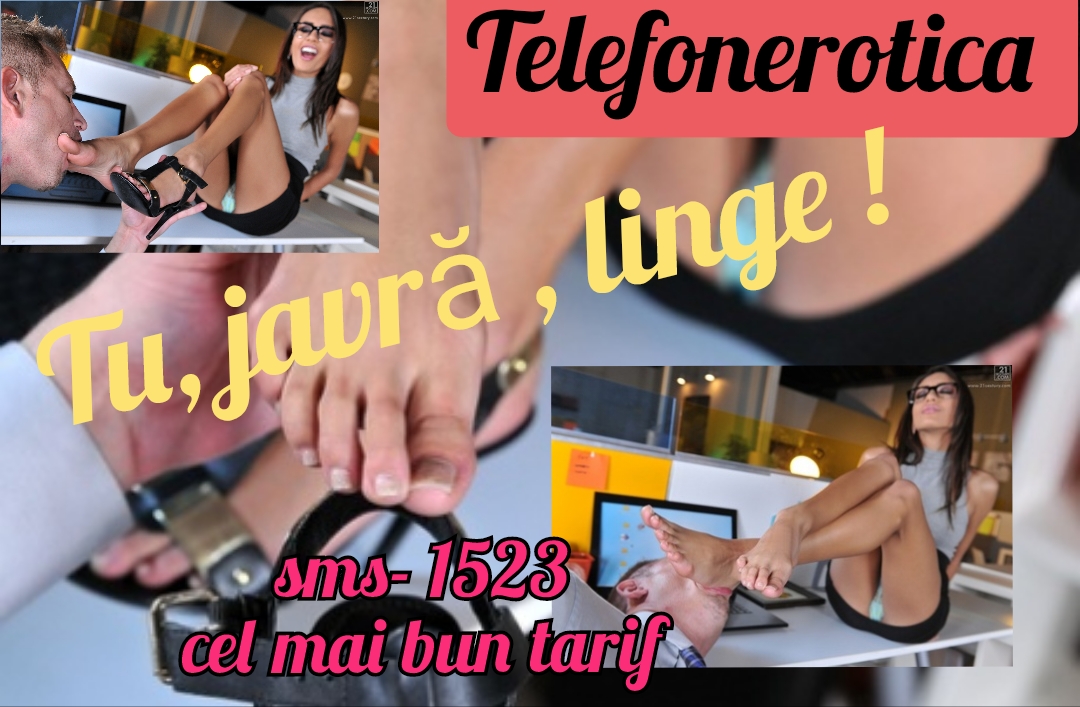 Escorte Sexy - România - Jet , sclavete umil ce ești ! Asa-i că tremuri cînd auzi de cuvintul - mișcă javră la picioarele mele ! Hai, hai, hai.  .  lesa de gît .  .  .  .  mișcă și execută ordinele mele pt unul ca tine.  Hai, sună la 0906.  120.  802 ( 1, 3 euro + TVA / min sau SMS la Nr 1523 ( 1, 3 euro/ SMS ) cu textul - SCLAV 7 - răspund nonstop /