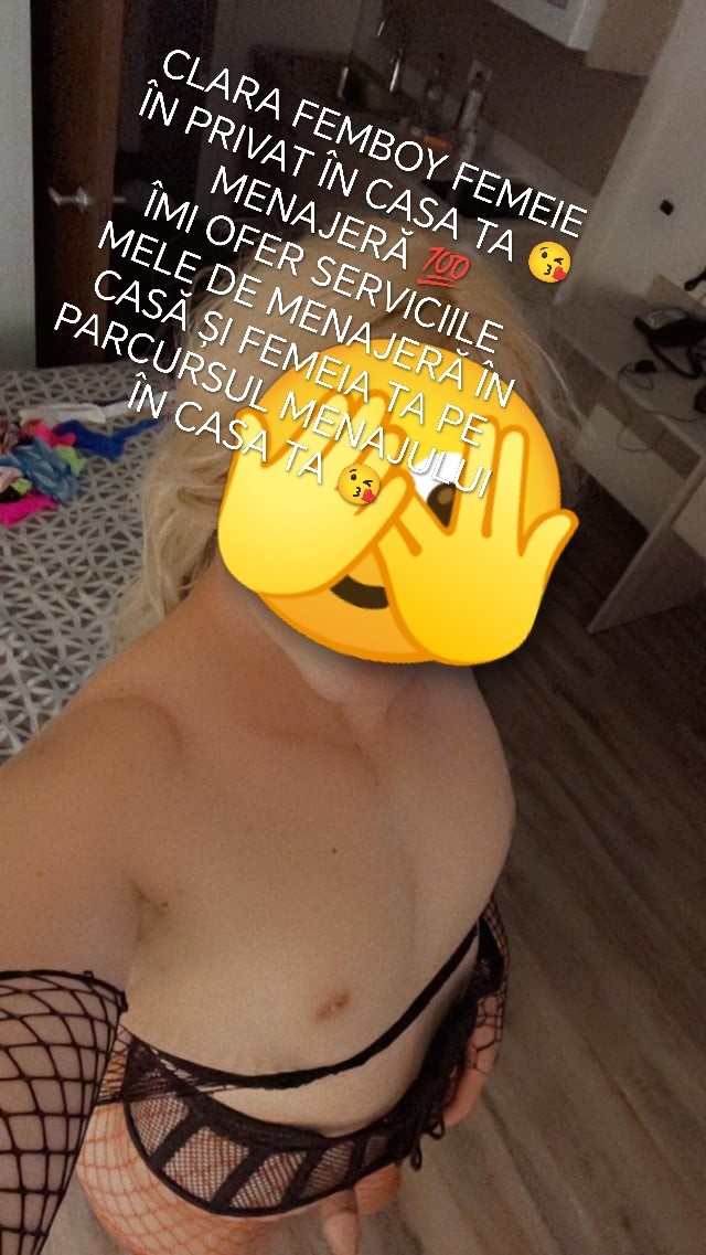 Pecica Arad - Escorta Sexy - Bun? sunt CLARA FEMBOY FEMEIE ÎN PRIVAT ÎN CASA TA ???? MENAJER? ???? mai multe detalii pe WhatsApp doar mesaje OK pupic ????