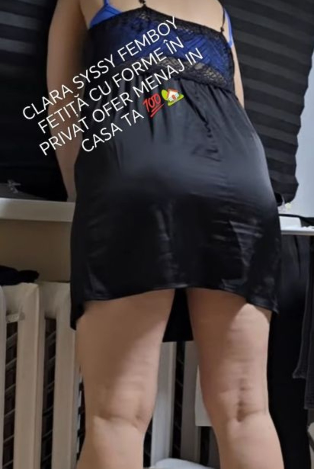 Pecica Arad - Escorta Sexy - Buna sunt CLARA FEMBOY FETI?? CU FORME îmi ofer serviciile mele de menajer? în cas? în timpul liber am experien?? în domeniul menajului de 10 ani PE TOT PARCURSUL MENAJULUI VEI SIM?I O FEMEIE ÎN IN CAS? ?terg praful sp?l rufe sp?l vasele sp?l pe jos sp?l gresia ?i faian?a din buc?t?rie ?i baie sp?l geamuri calc rufe a?ez rufele în ?ifonier la cererea proprietarului pot g?tit orice fel de mîncare SUNT DISPONIBIL? O DAT? PE LUN? IN PECICA ARAD ?I ODAT? PE LUN? IN PITE?TI pentru mai multe detalii WATAP DOAR MESAJE NU R?SPUND LA APEL OK