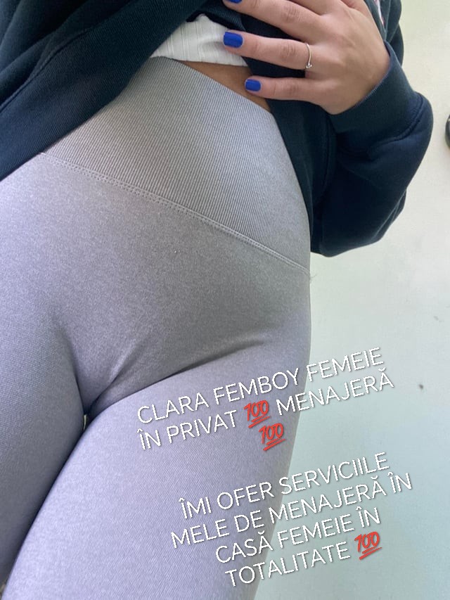 Pitești - Escorta Sexy - Bun? sunt CLARA FEMBOY FEMEIE ÎN PRIVAT ÎN CASA TA MENAJER? ???? 
ÎMI OFER SERVICIILE MELE DE MENAJER? ÎN CAS? ?I FEMEIA  IN CASA TA DETALII WATAP DOAR MESAJE PUPICI ????