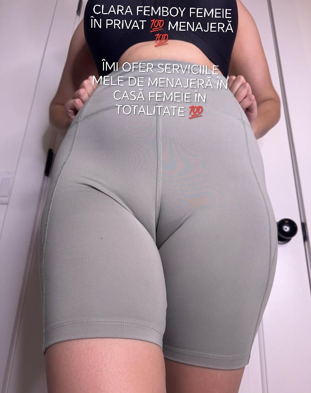 Pitești - Escorta Sexy - Bun? sunt CLARA FEMBOY FEMEIE ÎN PRIVAT ÎN CASA TA MENAJER? ???? 
ÎMI OFER SERVICIILE MELE DE MENAJER? ÎN CAS? ?I FEMEIA  IN CASA TA DETALII WATAP DOAR MESAJE PUPICI ????