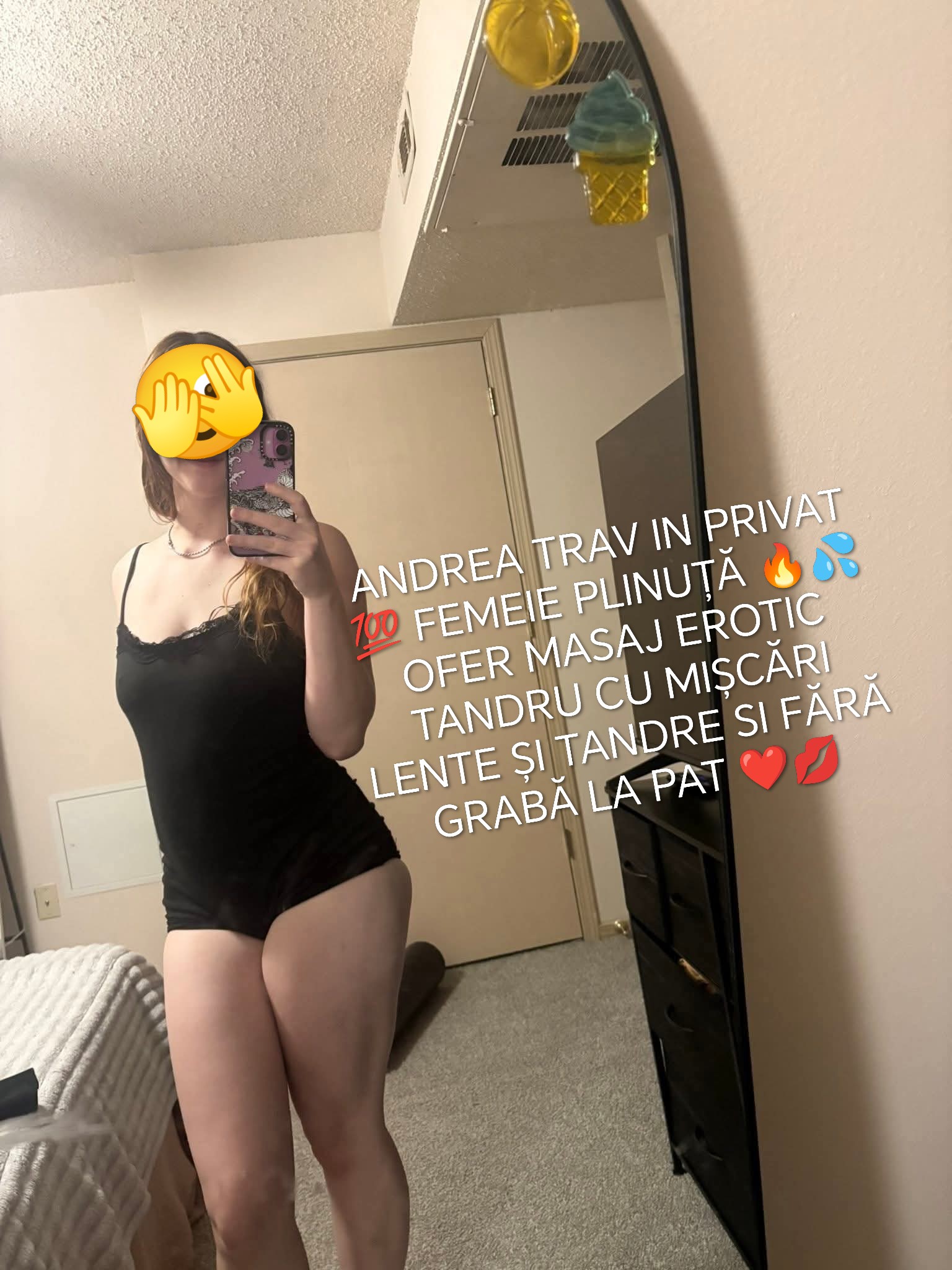 Pecica Arad - Escorta Sexy - BUN? SUNT ANDREA TRAV IN PRIVAT ???? FEMEIE PLINU?? ???????? OFER MASAJ EROTIC TANDRU CU MI?C?RI LENTE LA PAT F?R? GRAB? ?I F?R? RE?INERI FAC DOAR DEPLASARE LA DOMICILIU CLIENTULUI SAU LA PAT DETALII WATAP DOAR MESAJE PUPICI DULCI ????