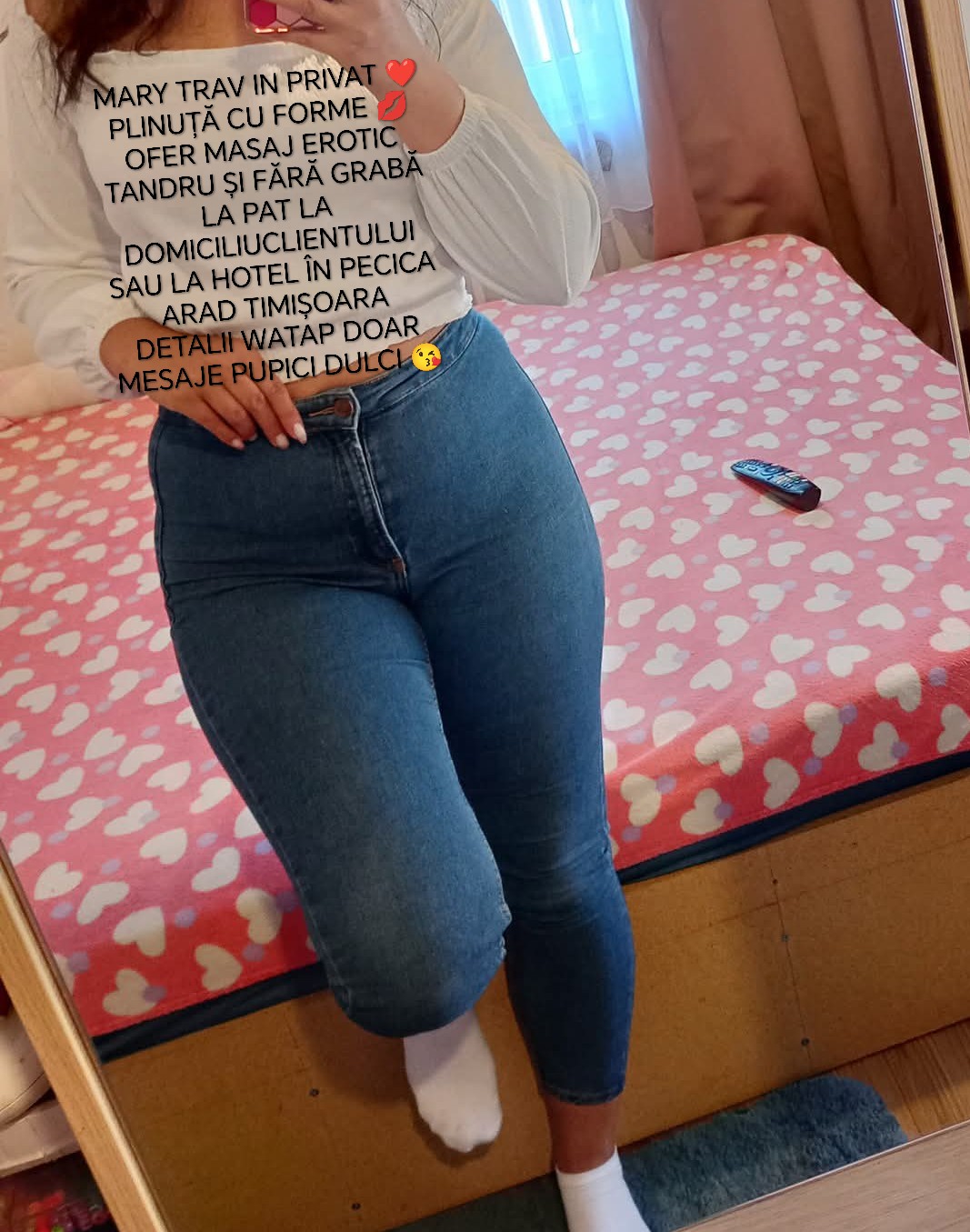Escorte Sexy - Pecica Arad - MARY TRAV IN PRIVAT ?? PLINU?? CU FORME ???? OFER MASAJ EROTIC TANDRU ?I F?R? GRAB? LA PAT LA DOMICILIUCLIENTULUI SAU LA HOTEL ÎN PECICA ARAD TIMI?OARA 
DETALII WATAP DOAR MESAJE PUPICI DULCI ???? 
Detalii watap doar mesaj OK