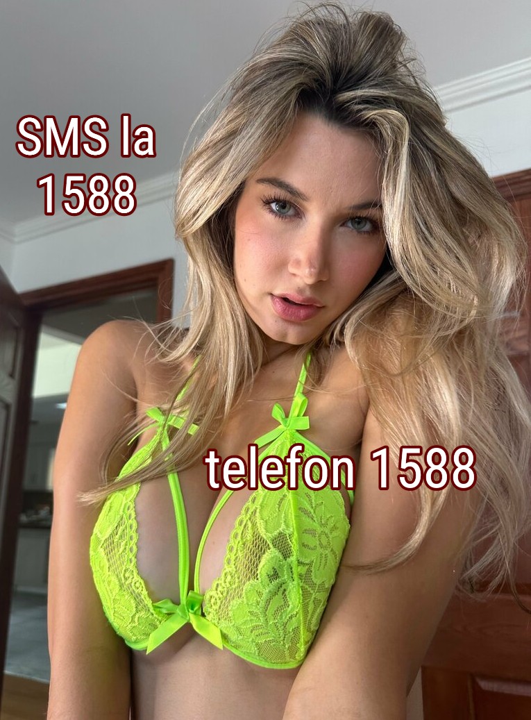 Escorte Sexy - Bucuresti - Am pofta de tine, am un apetit erotic bogat si ador joculetele intime.  Intalnirea cu mine va fi una de neuitat daca si tu iti doresti sa fii discret, plin de pasiune si atent si la placerea mea.  Ma gasesti trimitand SMS la numarul de telefon 1588 cu numele meu, ROXY si eu te voi contacta sau Suna-ma la acelasi numar 1588.  Sunt disponibila pt fantezii totale dar si pentru joculete de dominare.  (1.  5 eur/sms+tva)