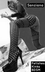 Bucuresti - Escorta Sexy - Serveste-ti stapana rafinata care te domina si te umileste  in tinute fine de nylon si de fetisuri, in latex, in lenjerii sexy sau in costume si rochii elegante! Tanjesti dupa controlul meu erotic.  Te-ai nascut ca sa iti consumi si dedici existenta mie, o zeita cu piele delicata si perfecta, cu al carei toc si-a pus pentru totdeauna pecetea pe inima ta.  Te subjug cu trupul meu frumos sculptat, cu fundul meu innebunitor, cu gratia si feminitatea mea.  Stiu ca iti doresti sa fii posesia si proprietatea mea.  Ti-ai dori sa fii tamponul meu intern sau macar ata bikinilor dintre fesele mele fierbinti si dominatoare.  Ti-ai dori cu mine un intreg weekend de sclavie sau chiar o intreaga viata de sclavie.  Este timpul ritualului tau de inchinare mie.  Inima deja iti sare din piept la gandul ca imi vei sta in genunghi la usa asteptand sa crap putin usa, ca sa iti las pe presul de la usa pantofii, sa mi-i lingi si mirosi.  Sunt stapana Sanziana, zeita fanteziilor si fetisurilor tale.  Vino tarandu-te la picioarele mele, ca cel mai umil si nesemnificativ vierme, sa te supun si sa iti ordon sa ma lingi metodic, sa stai capra sau sa imi sugi straponul! Vino sa te antrenez ca sclav, sa te disciplinez, incornorez, interoghez, obiectific, torturez sau dezumanizez!