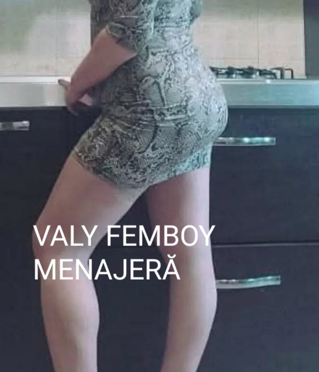 Escorte Sexy - Roșiori De Vede Teleorman - SUNT VALY B?IAT FEMBOY FEMEIE  DIN TOATE PUNCTELE DE VEDERE
IN CASA SUN O FEMEIE CASNICA MENAJERA  
SI TREBUIE SA ?ti DELA INCEPUT CA NU SUNT PUDICA po?i I STA PRIN CASA CUM vrei tu OK
PENTRU MAI MULTE DETALIU mesaj pe watap